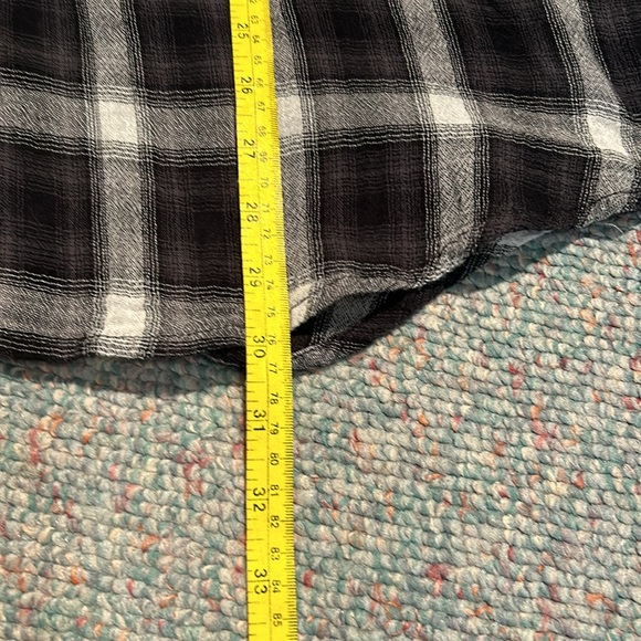 MAURICE plaid 100% cotton Tunic - Picture 8 of 11